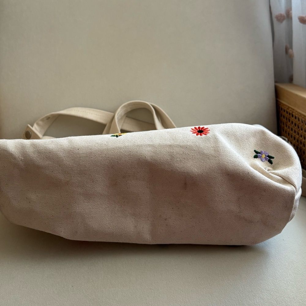 Baggu Ditsy Floral Zip Horizontal Duck Bag - Picture 7 of 9